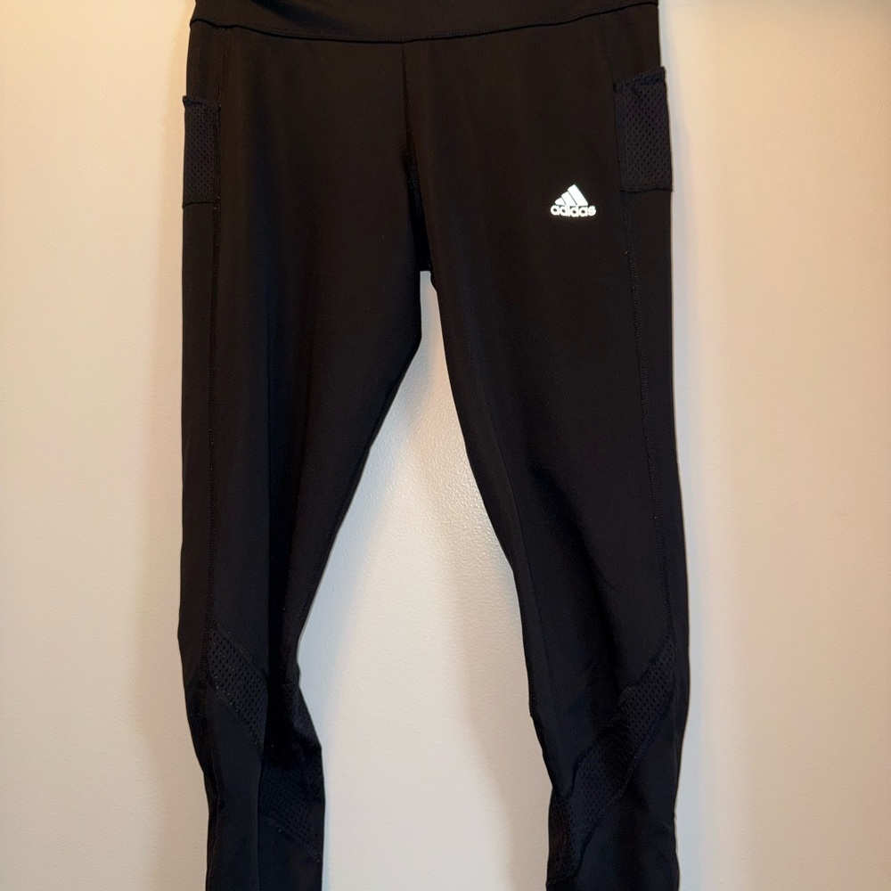 Adidas Black Leggings with Logo